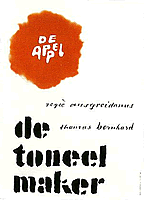 affiche De toneelmaker ontwerp Jan Bons