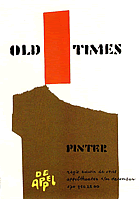 affiche Old times ontwerp Jan Bons