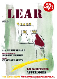 affiche Lear - ontwerp Aus Greidanus