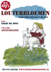 affiche Louterbloemen door Aus Greidanus