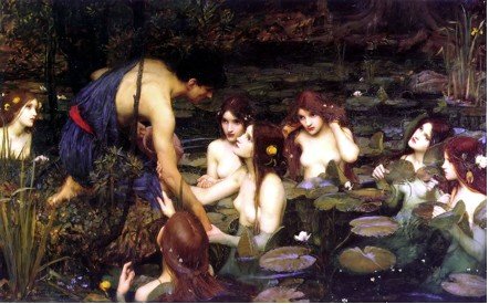 Hylas en de nimfen