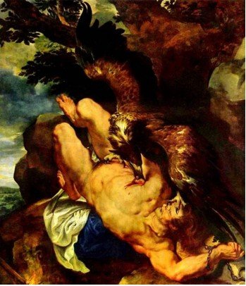 Rubens - `prometheus geketend