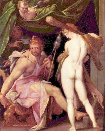 Bartholmus Spranger, Herakles en Omphale