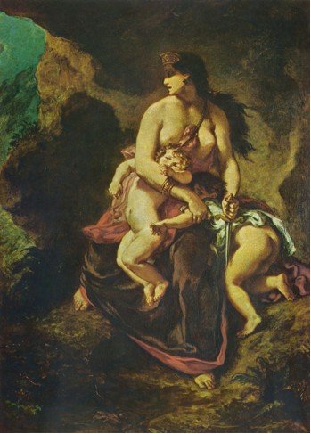 Eugene Delacroix, Medea