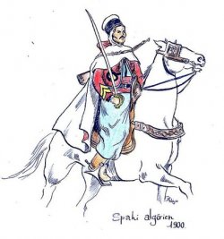 Spahi officier (1880)