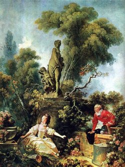 Jean Honor Fragonard, De geheime ontmoeting (1771)