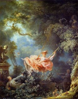 ean Honore%u0301 Fragonard, De schommel (1767)