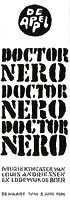 affiche Doctor Nero ontwerp Jan Bons