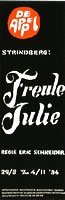 affiche Freule Julie ontwerp Jan Bons