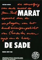 affiche Marat/De Sade ontwerp Jan Bons
