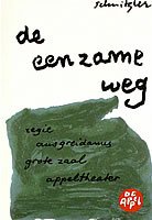 affiche De eenzame weg ontwerp Jan Bons