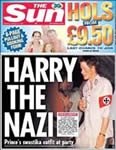 Prins Harry verkleed als Nazi