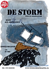 Flyer De storm - ontwerp Aus Greidanus